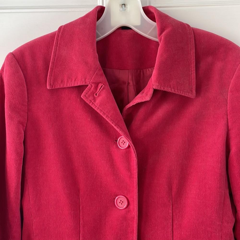 Express Corduroy Trench Coat - Picture 2 of 9